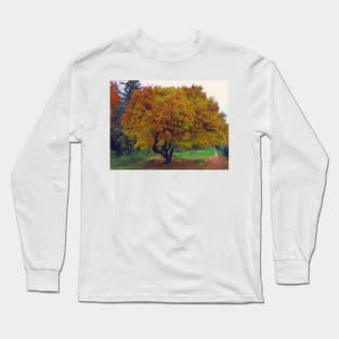 Autumn Tree in Switzerland Long Sleeve T-Shirt